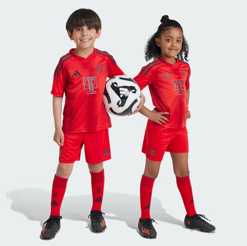 Bayern Munich Home Kids Football Kit 2024/25