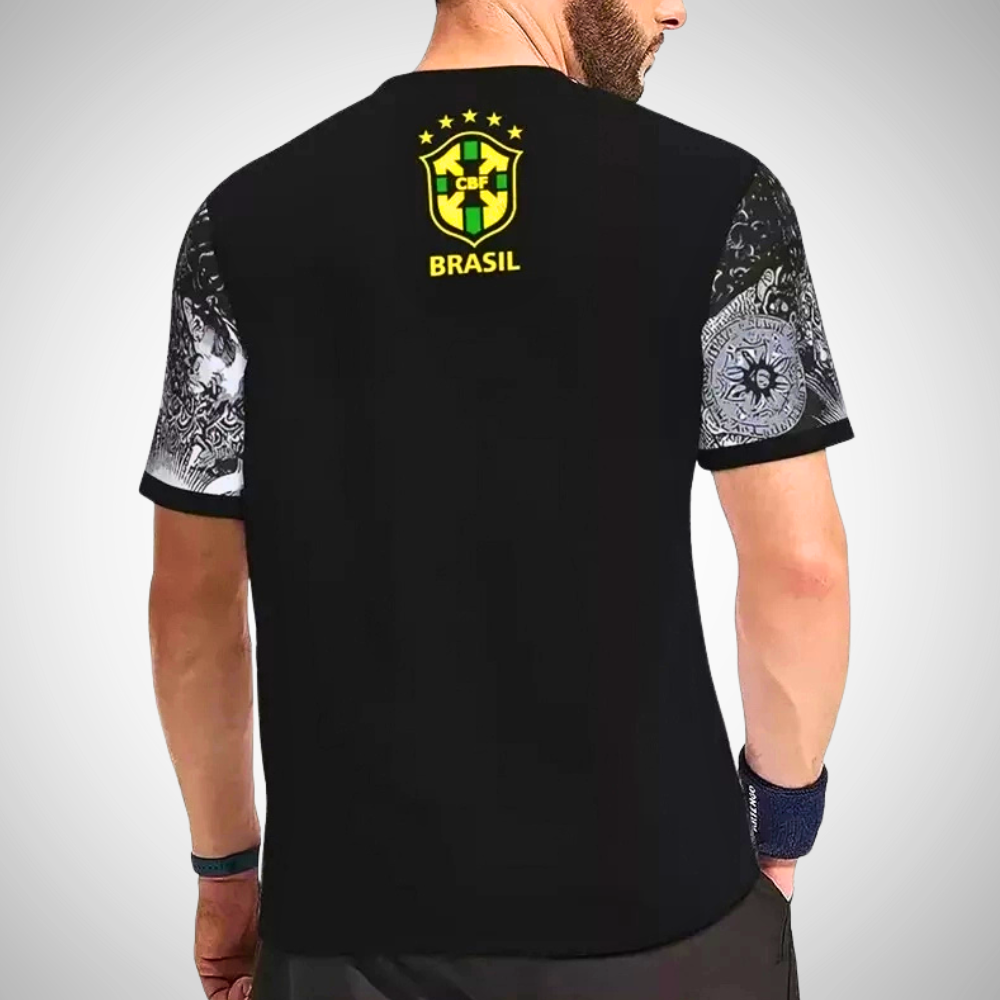 Brazil Jesus Shirt - 2024/25 Black Special Edition