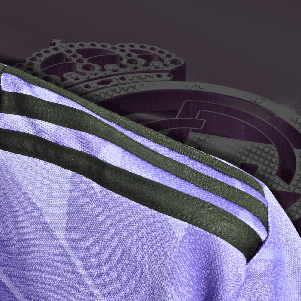 Purple Real Madrid Shirt - 22/23 Away