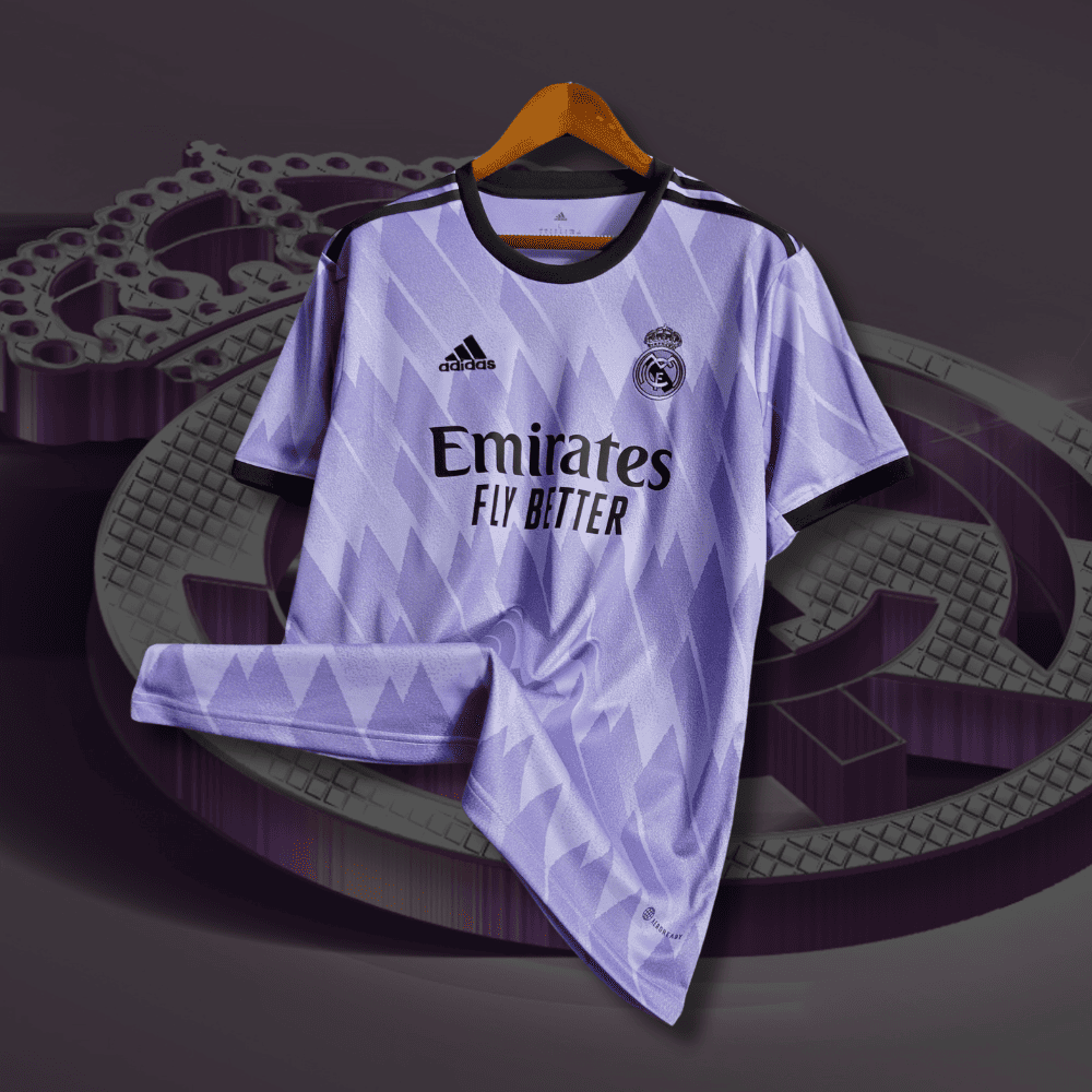 Purple Real Madrid Shirt - 22/23 Away