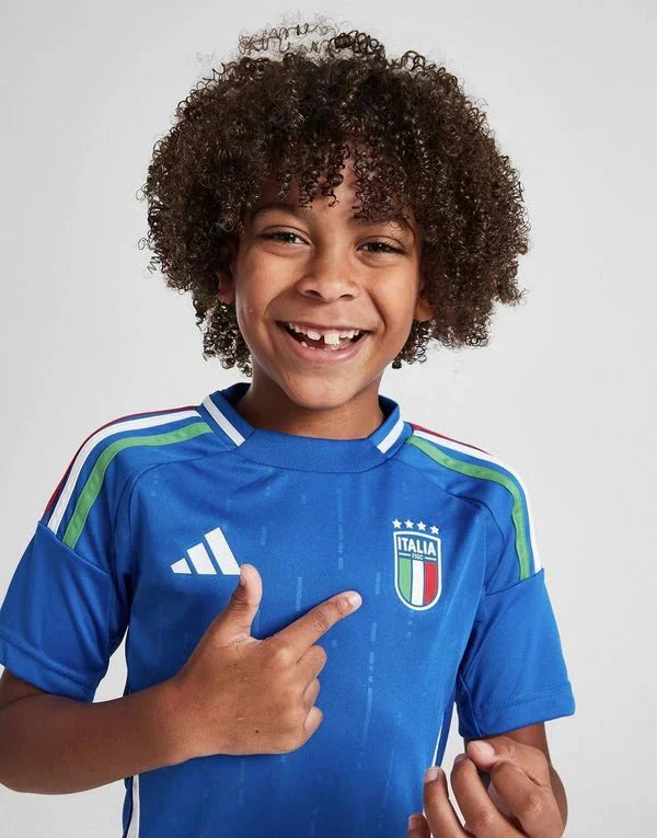 Italy Home Kids Football Kit 2024/25
