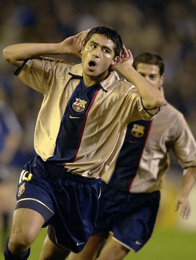 2002 2003 Barcelona Retro Away Shirt