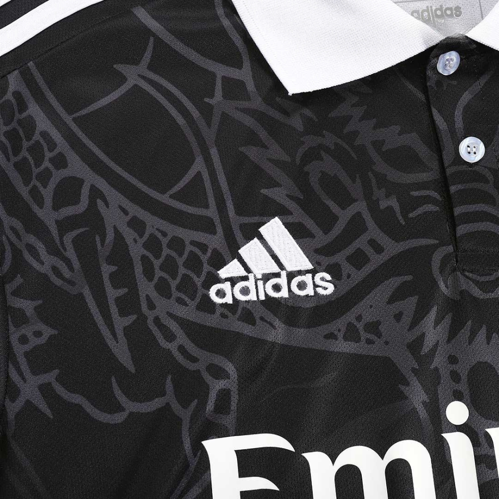 Real Madrid Dragon Shirt Black