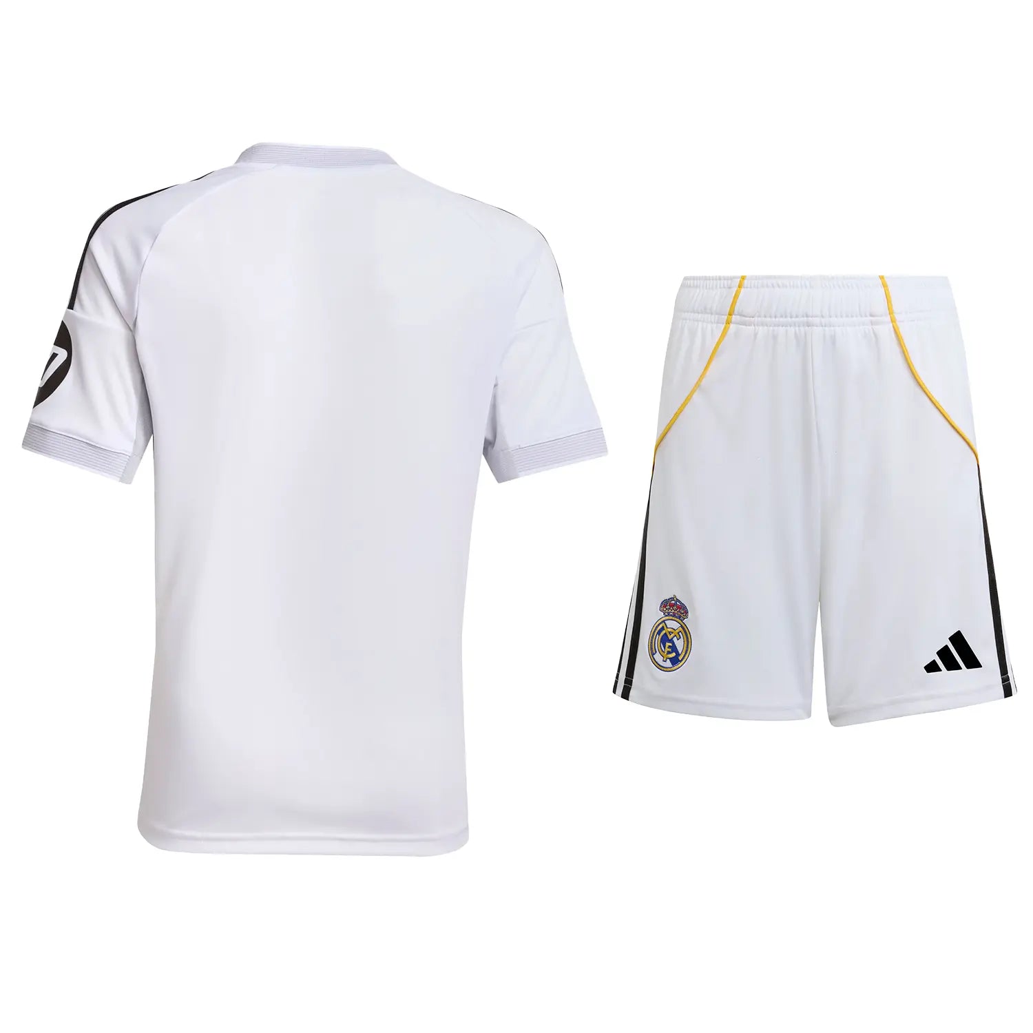 2025-26 Real Madrid Home Kids Football Kit