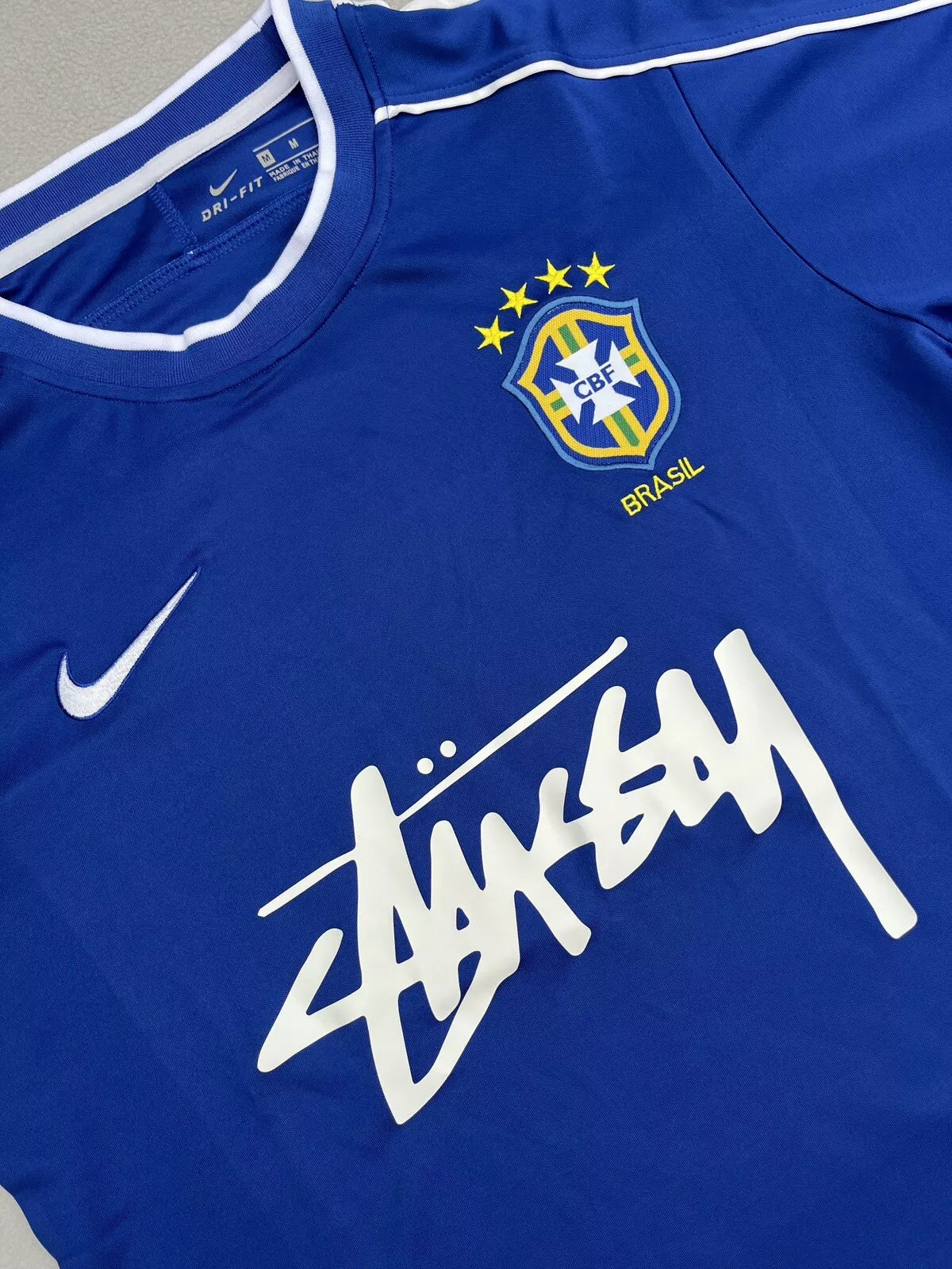 1998 Stussy Brazil World Cup Away Shirt