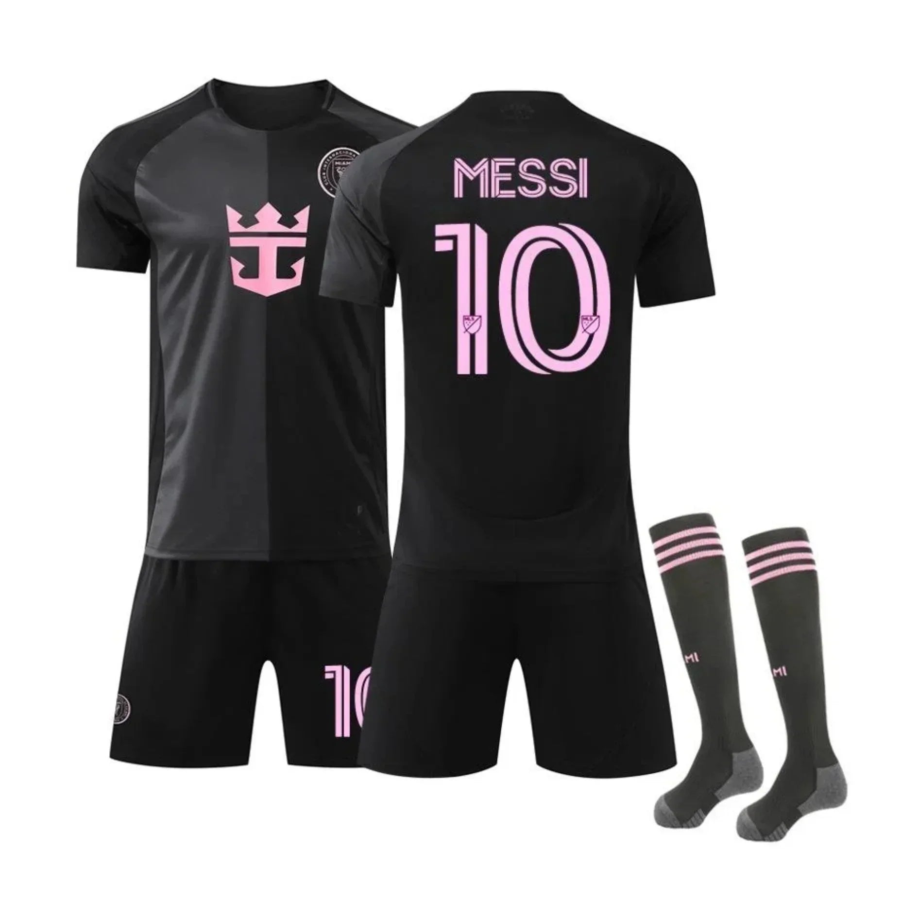 2025-26 Messi Inter Miami Kids Away Kit