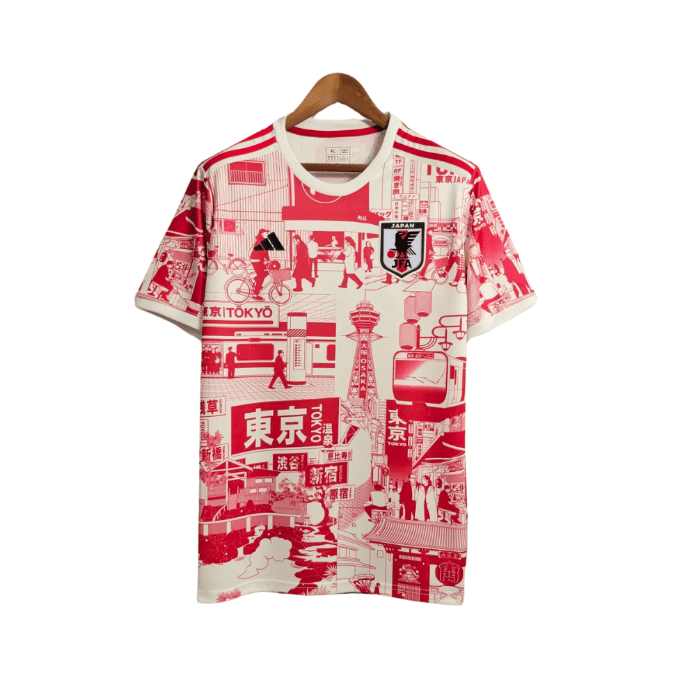 Japan Shirt - Tokyo Red