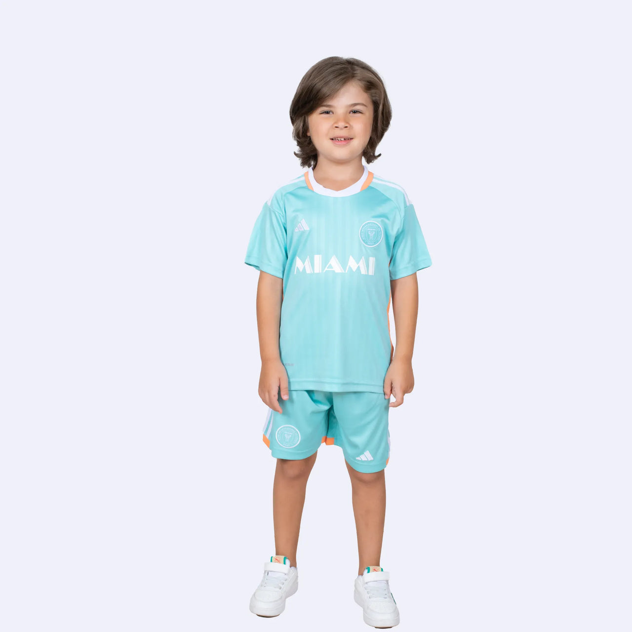 Messi Kids Football Kit - Inter Miami 2024/25 Aqua