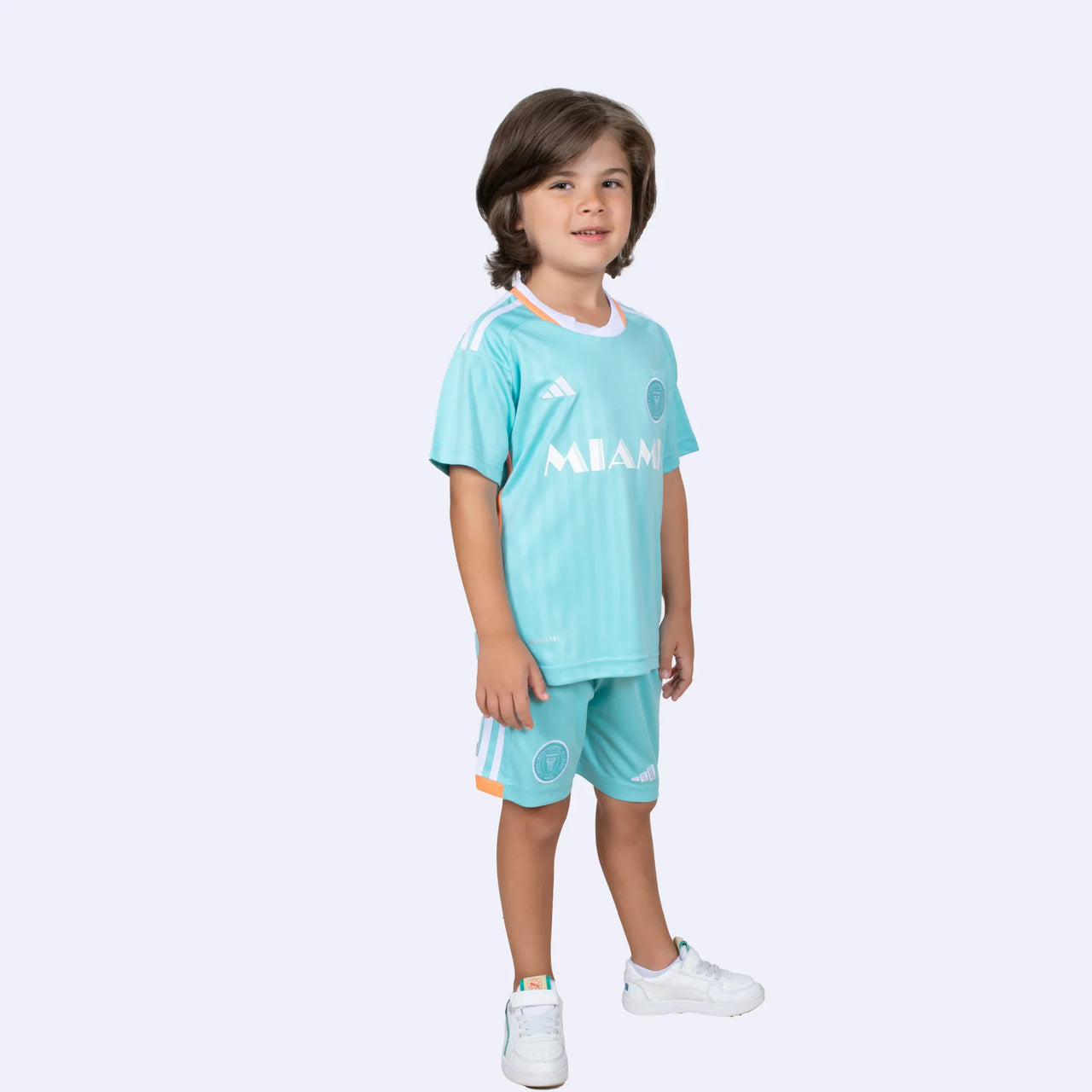 Messi Kids Football Kit - Inter Miami 2024/25 Aqua