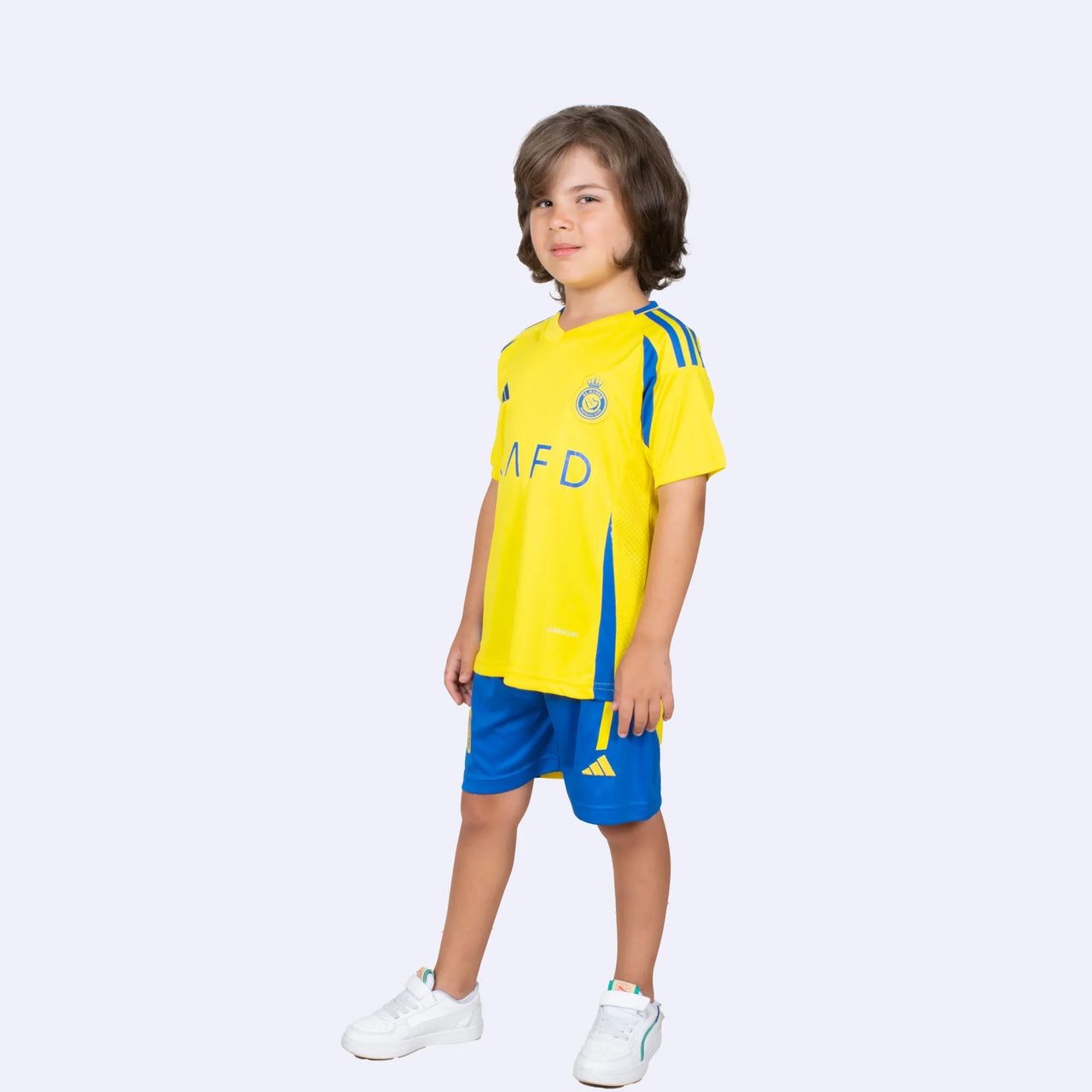 Ronaldo Kids Football Kit - Al Nassr - Yellow 2025 Home
