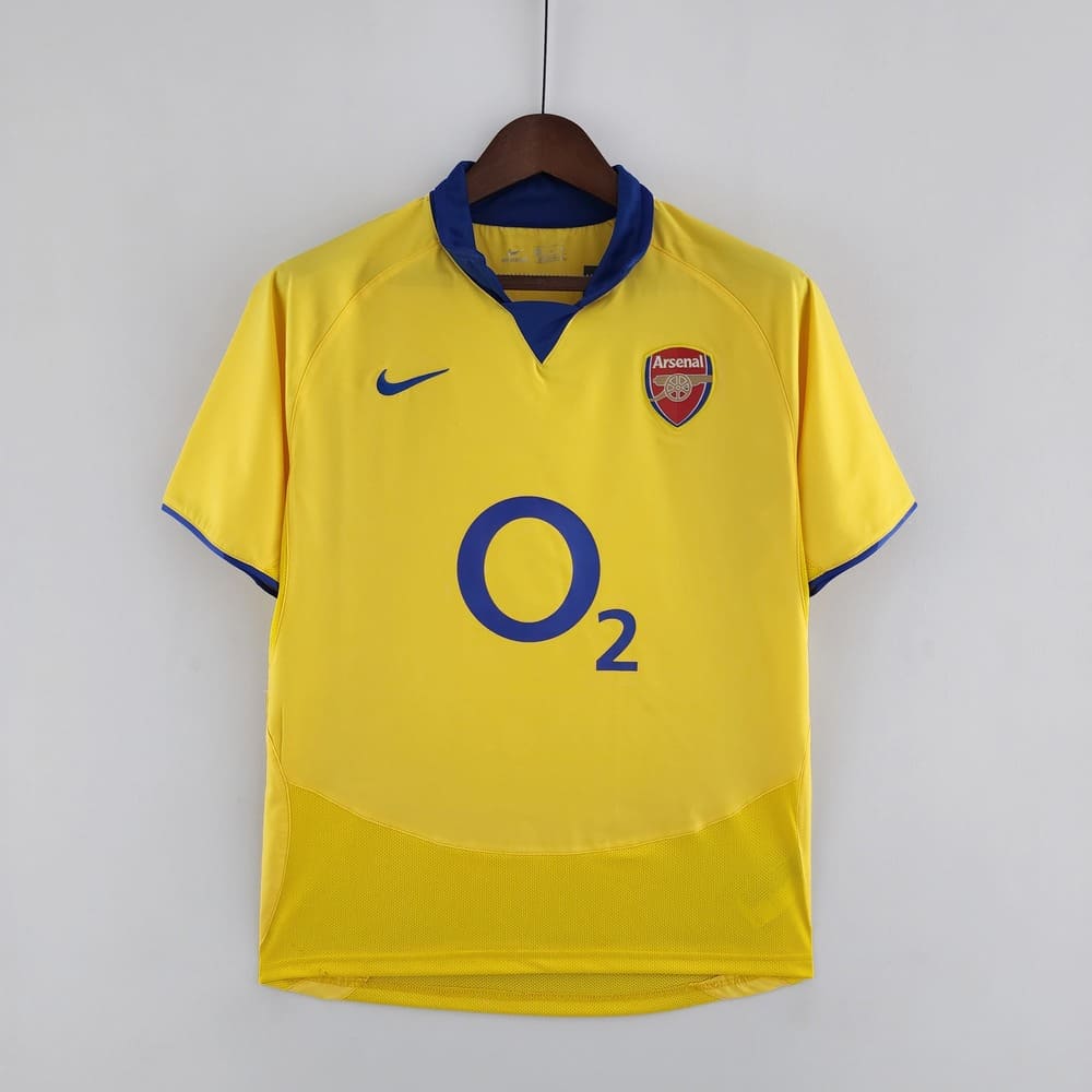 Arsenal Retro Shirt O2 2003 Away