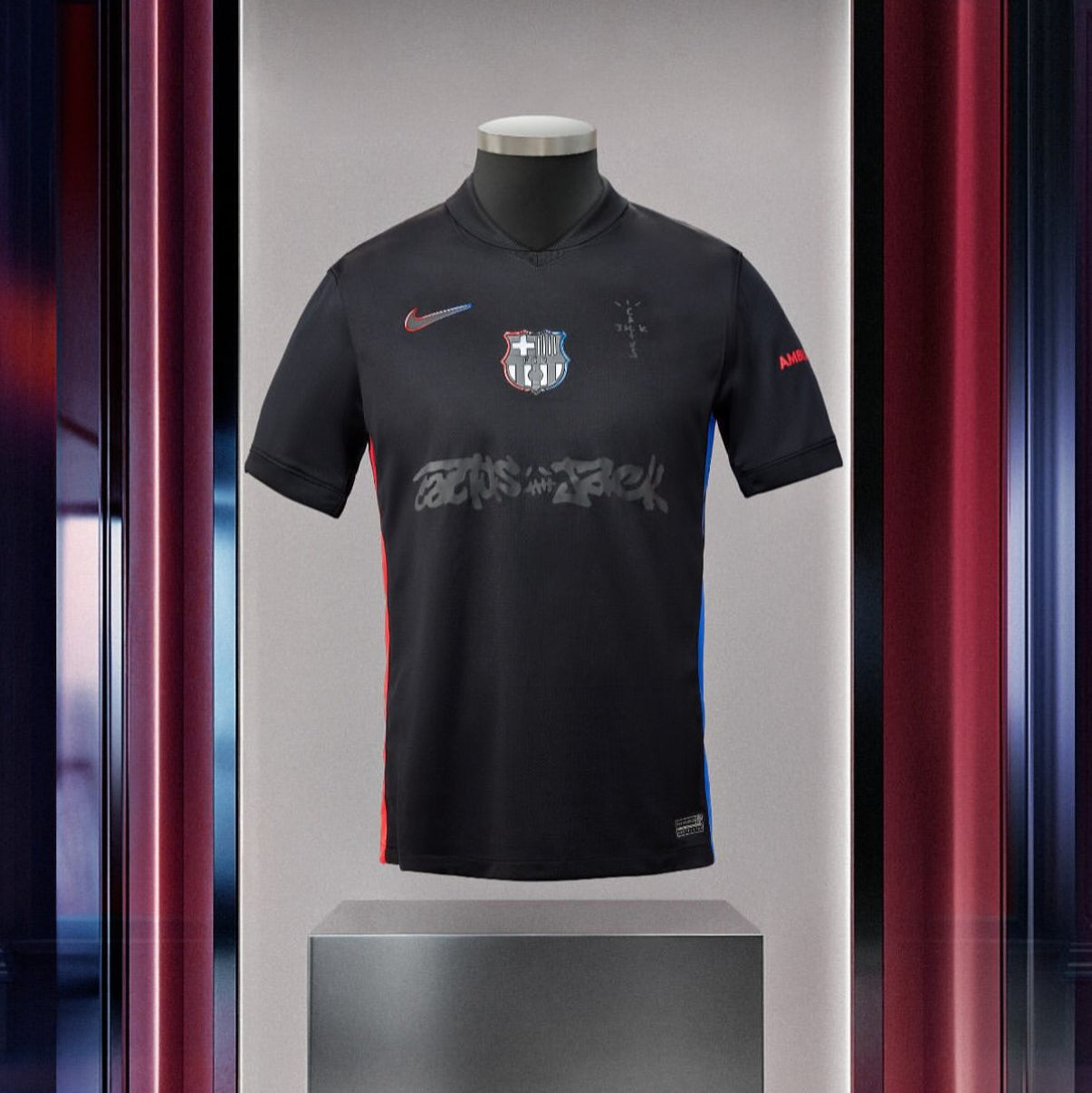 FC Barcelona X Travis Scott Shirt - El Clásico Away
