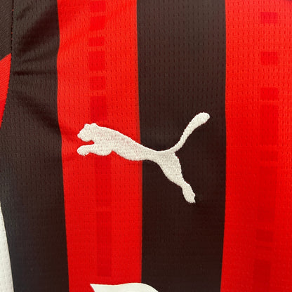Ac Milan Kids Football Kit 2024/25 Home