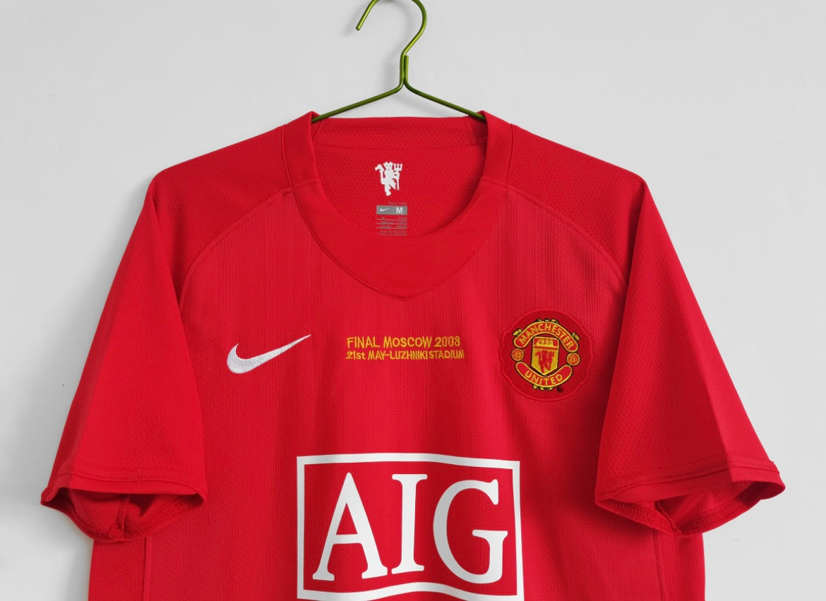 2007/08 Manchester United Home Shirt