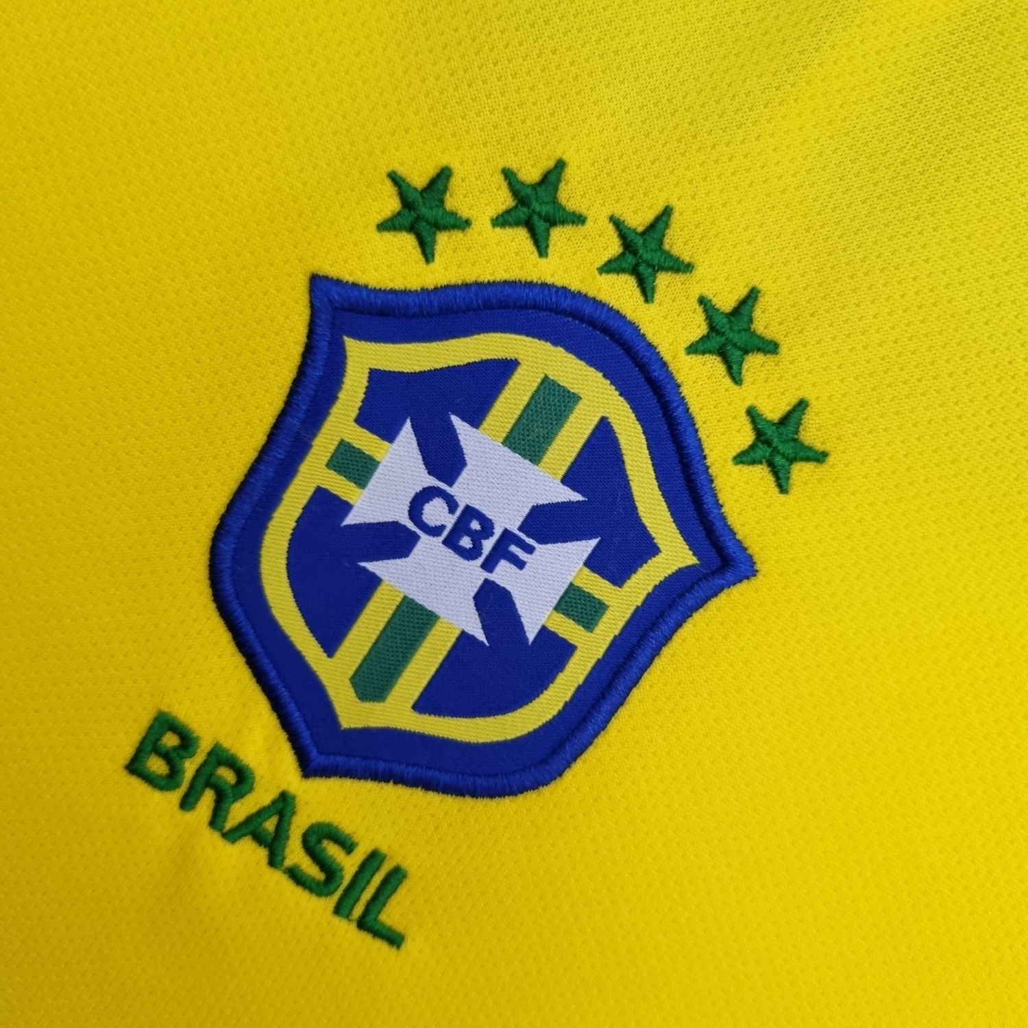 2004 Brazil Retro Home Shirt