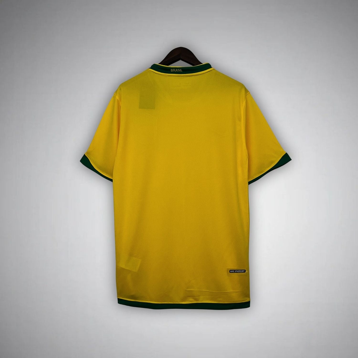 2006 Brazil Retro Home Shirt