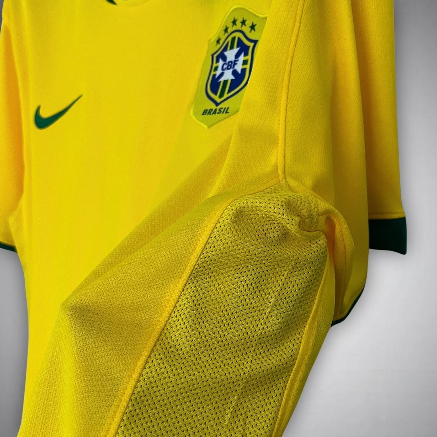 2006 Brazil Retro Home Shirt