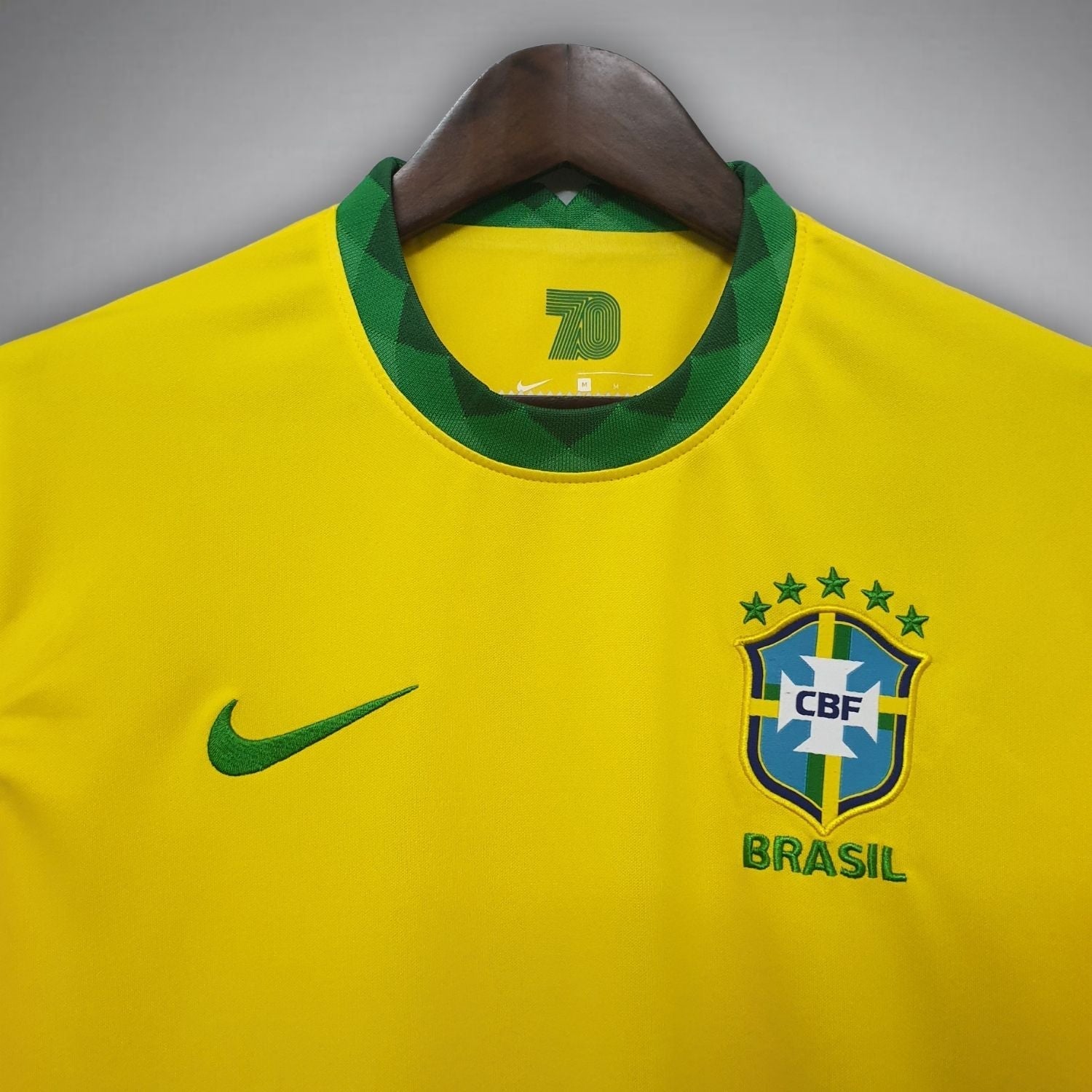 2020 Brazil Retro Home Shirt