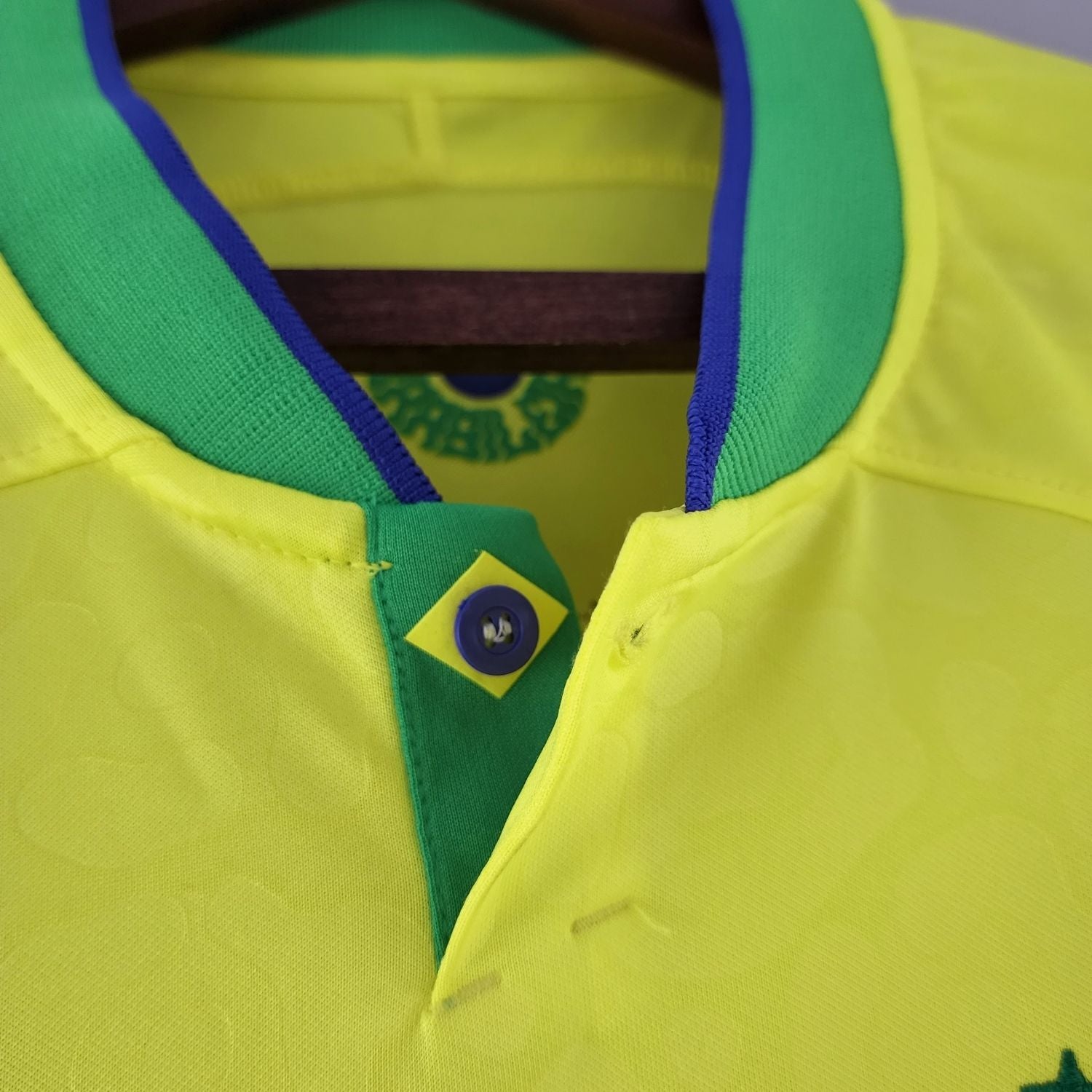 2022 Brazil Retro Home Shirt