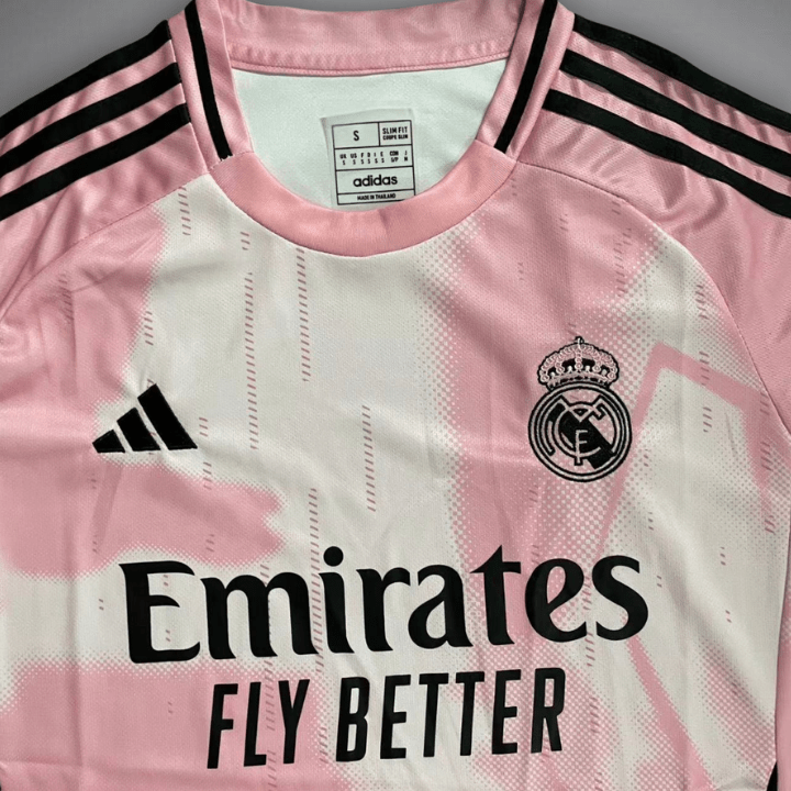 2025 Real Madrid Shirt - Ballet Rosé