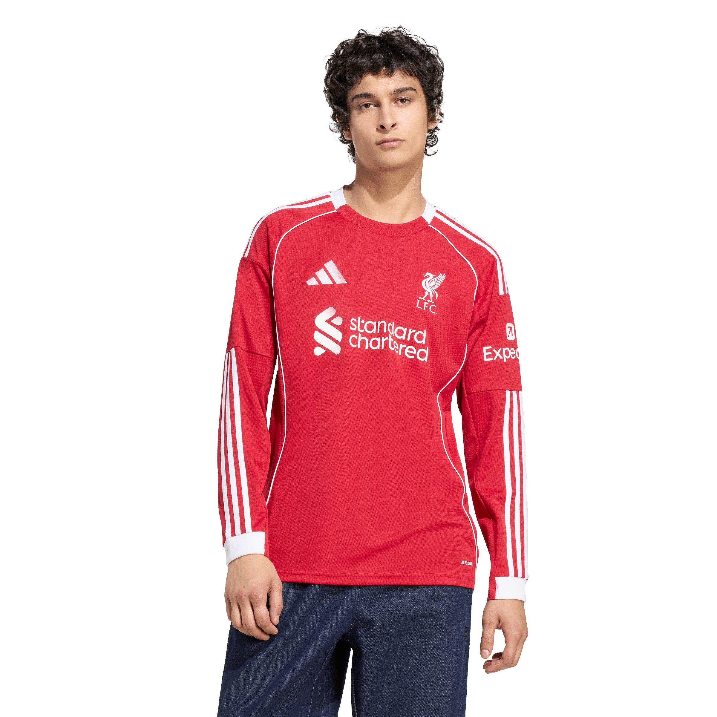 25/2026 Liverpool Long Sleeve Home Shirt
