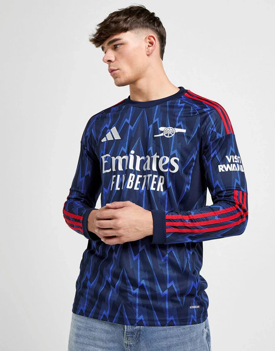 2025/26 Arsenal Long Sleeve Away Shirt
