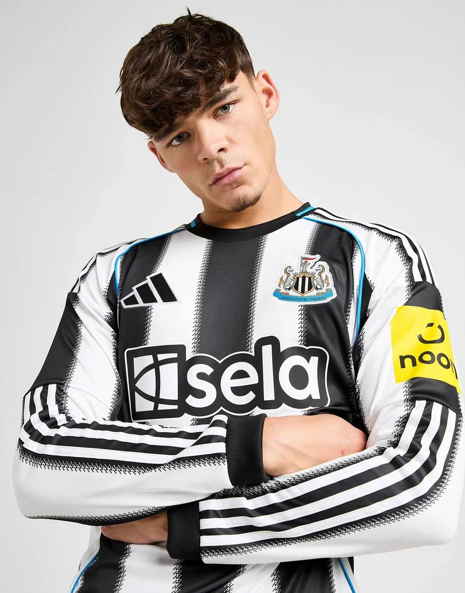 2025/26 Newcastle Long Sleeve Home Shirt