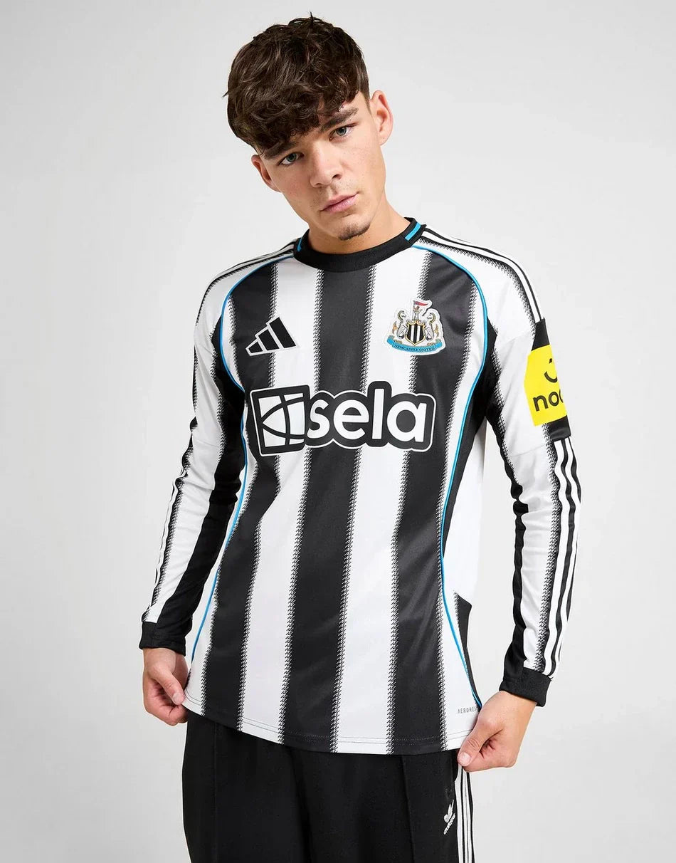 2025/26 Newcastle Long Sleeve Home Shirt