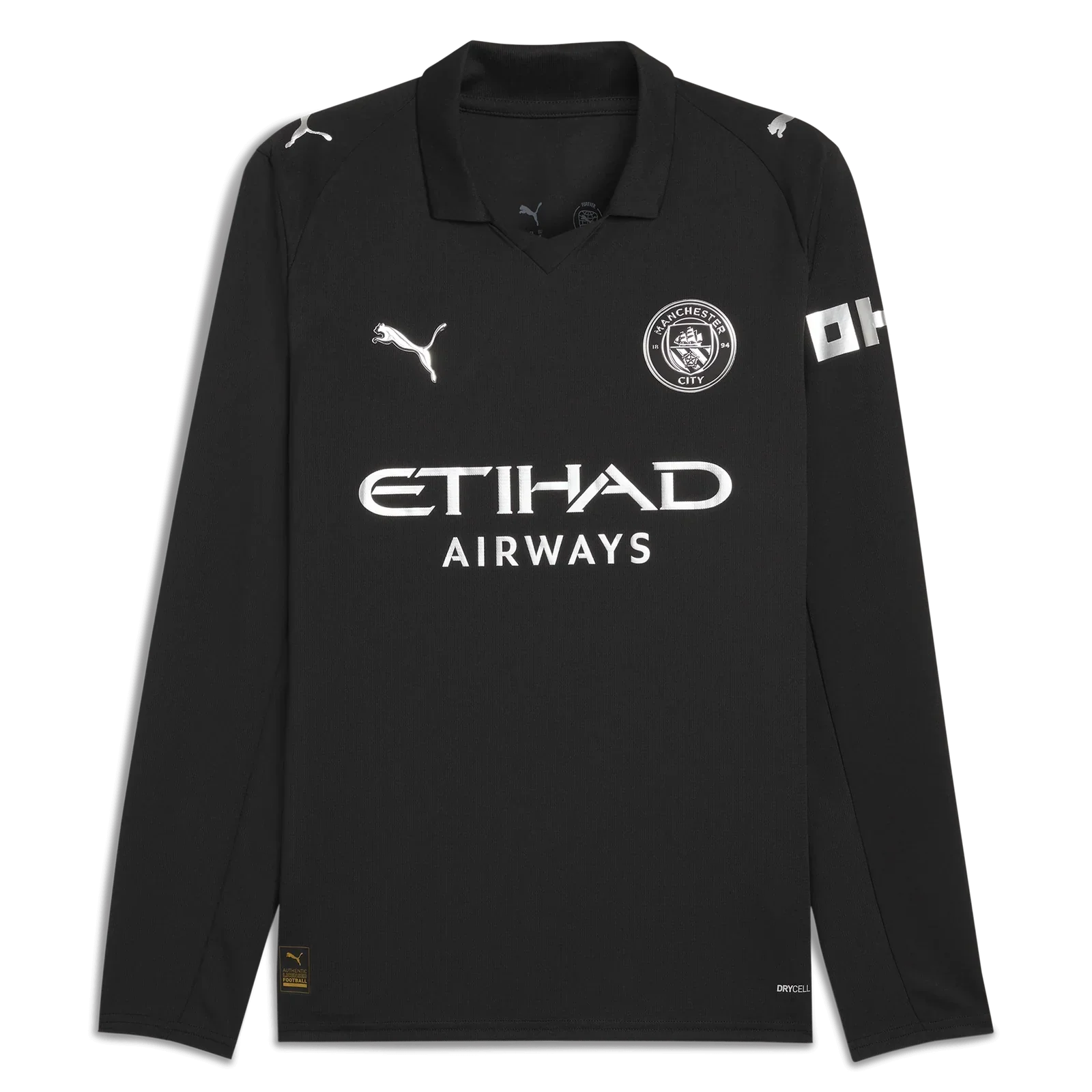 2025/26 Manchester City Long Sleeve Away Shirt