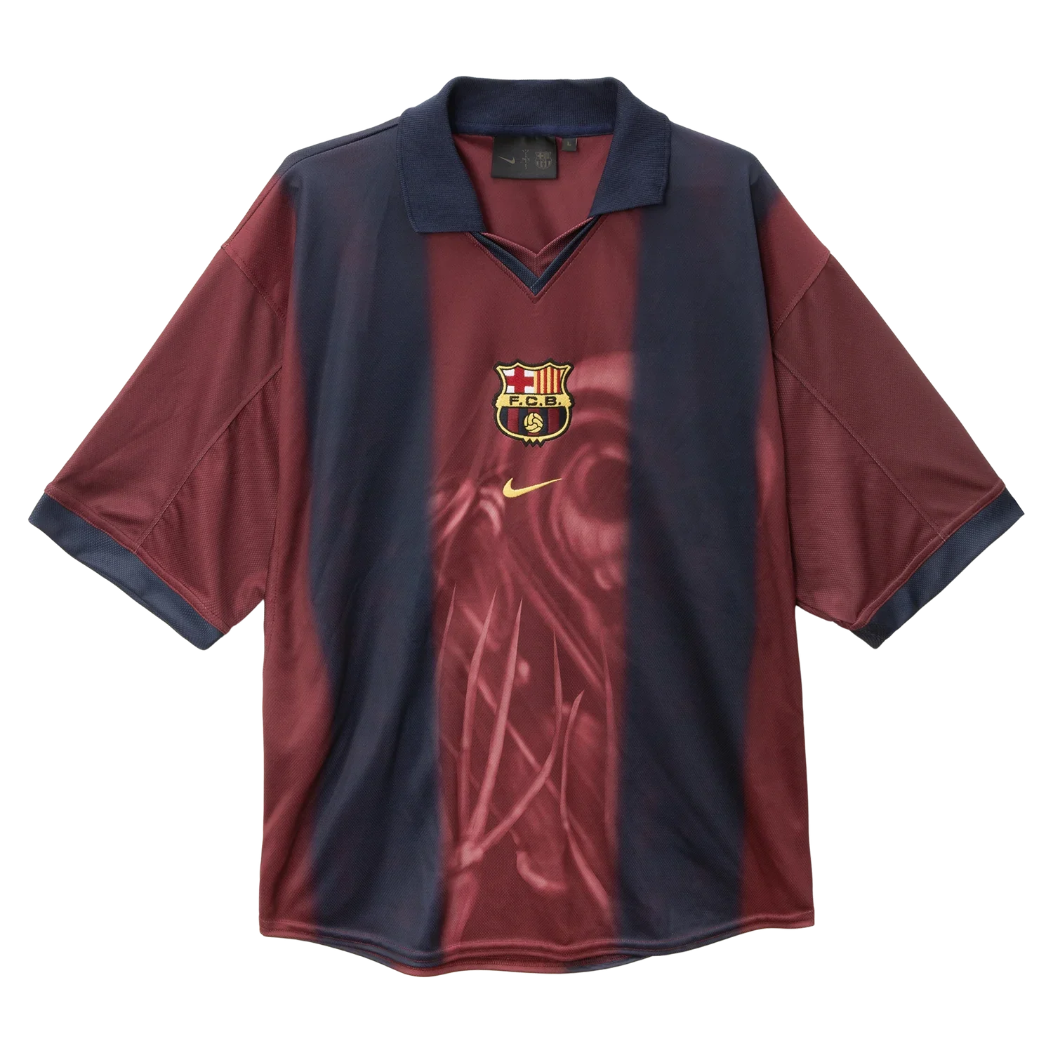 2001/02 FC Barcelona x Travis Scott Retro Home Shirt - Limited Edition