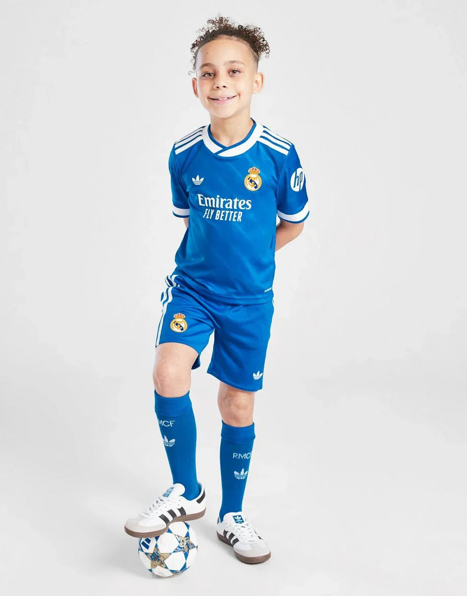 2025/26 Real Madrid Kids Football Shirt Third