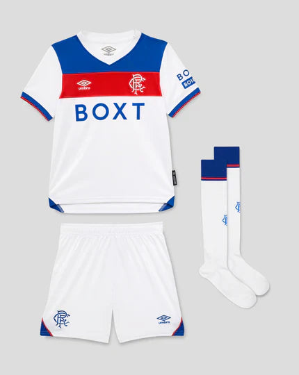 2025-26 Rangers FC Away Kids Kit