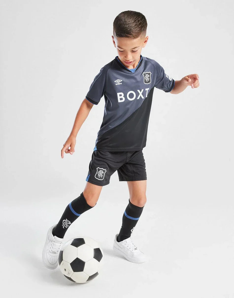 2025-26 Rangers FC Third Kids Kit