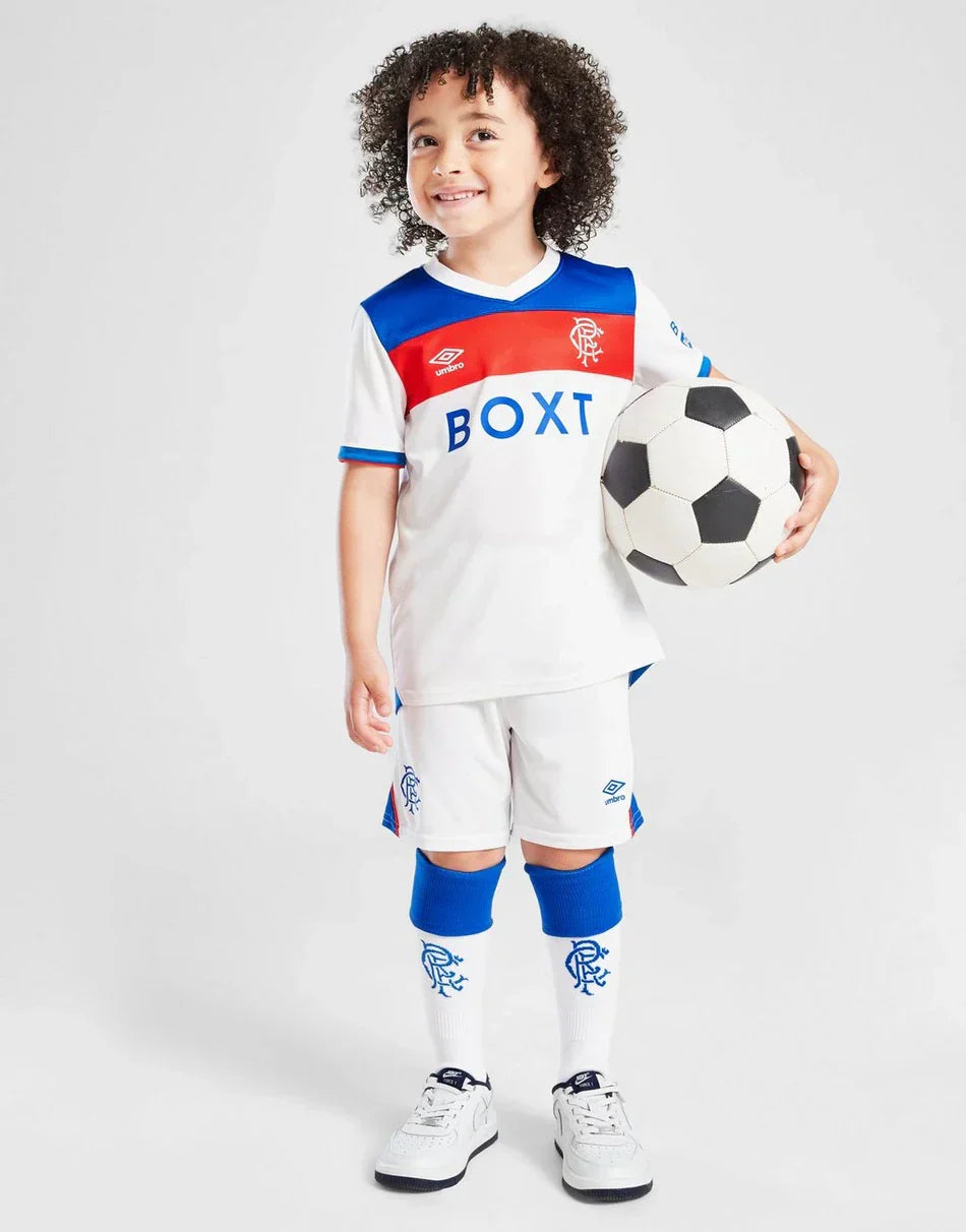 2025-26 Rangers FC Away Kids Kit