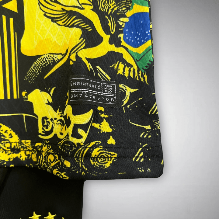 Brazil Jesus Kids Yellow Shirt