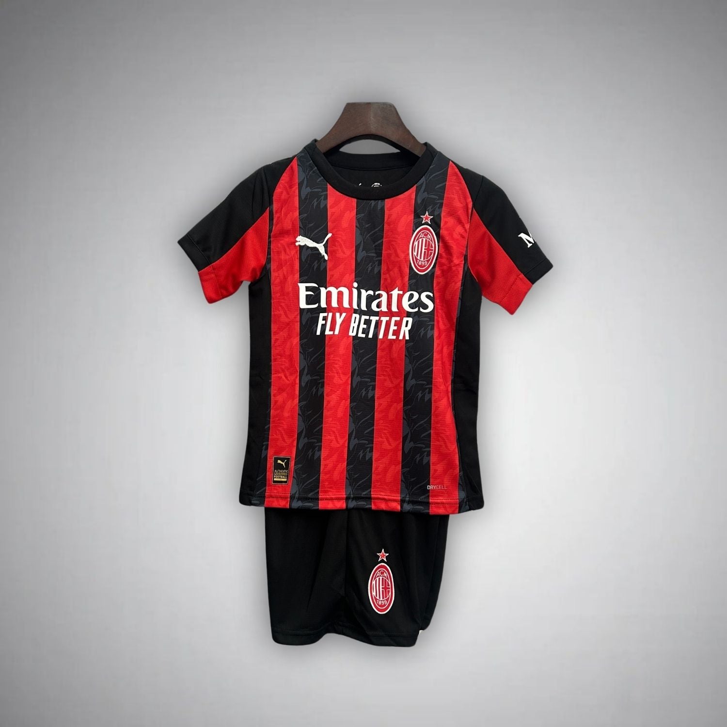 2025/26 AC Milan Kids Football Kit - Home