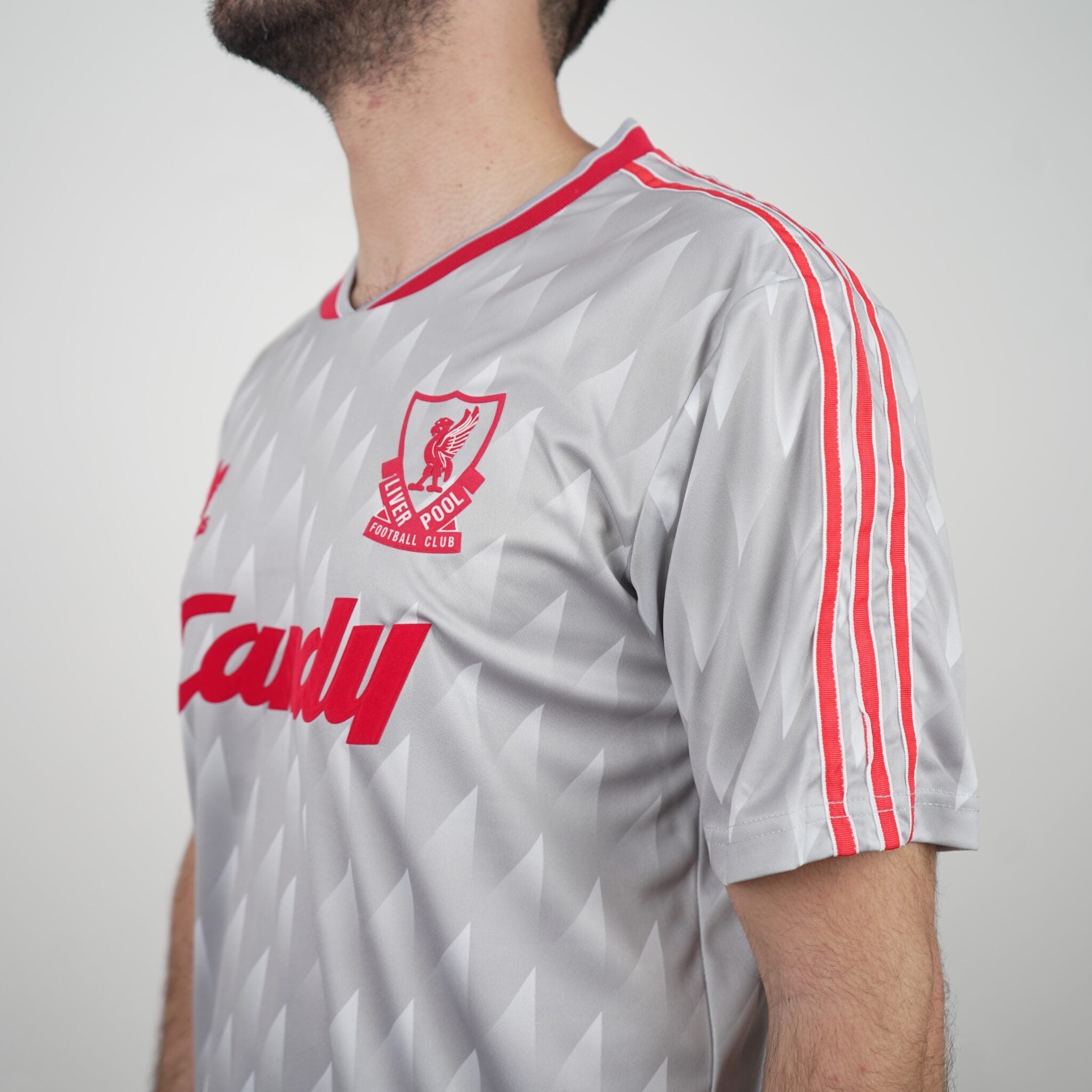 1989/1991 Candy Liverpool Away Retro Shirt