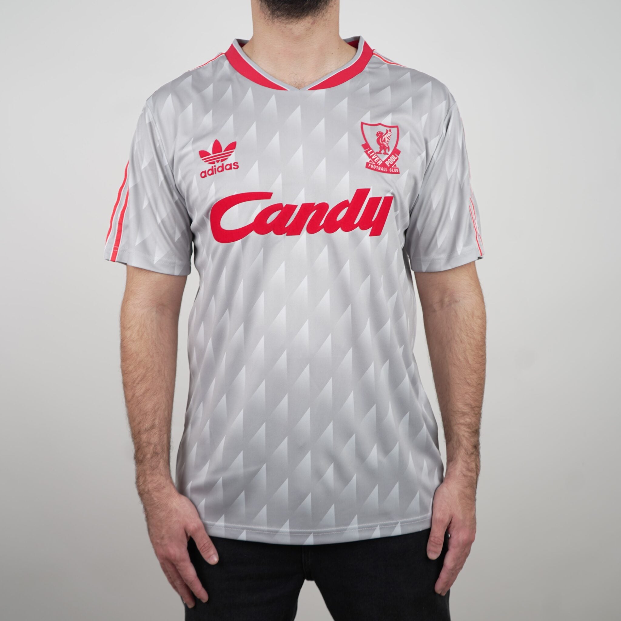 1989/1991 Candy Liverpool Away Retro Shirt