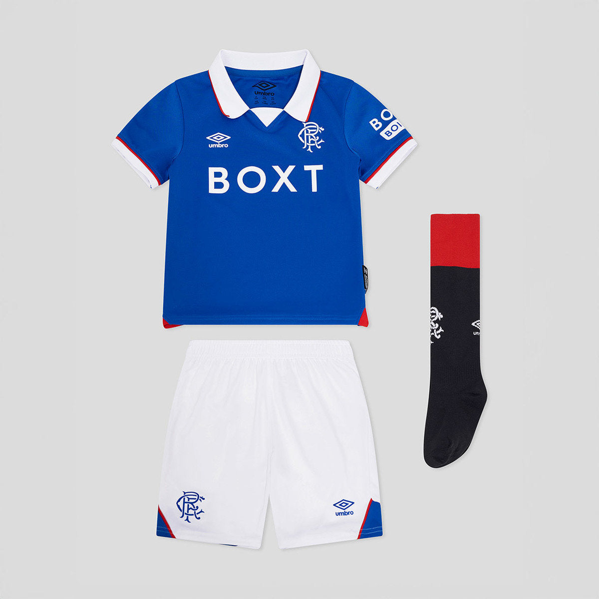 2025-26 Rangers FC Home Kids Kit
