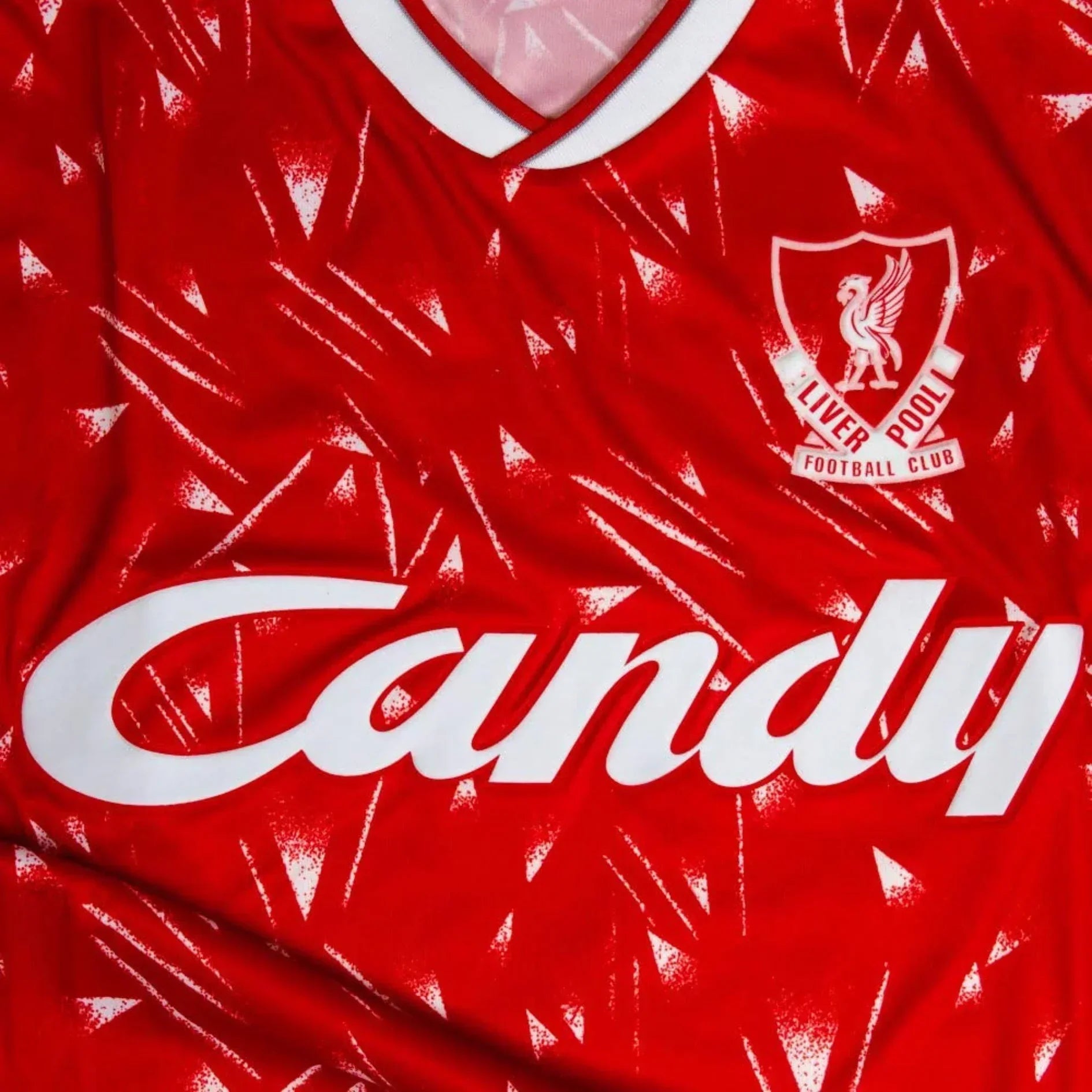 1989-1991 Candy Liverpool Home Shirt
