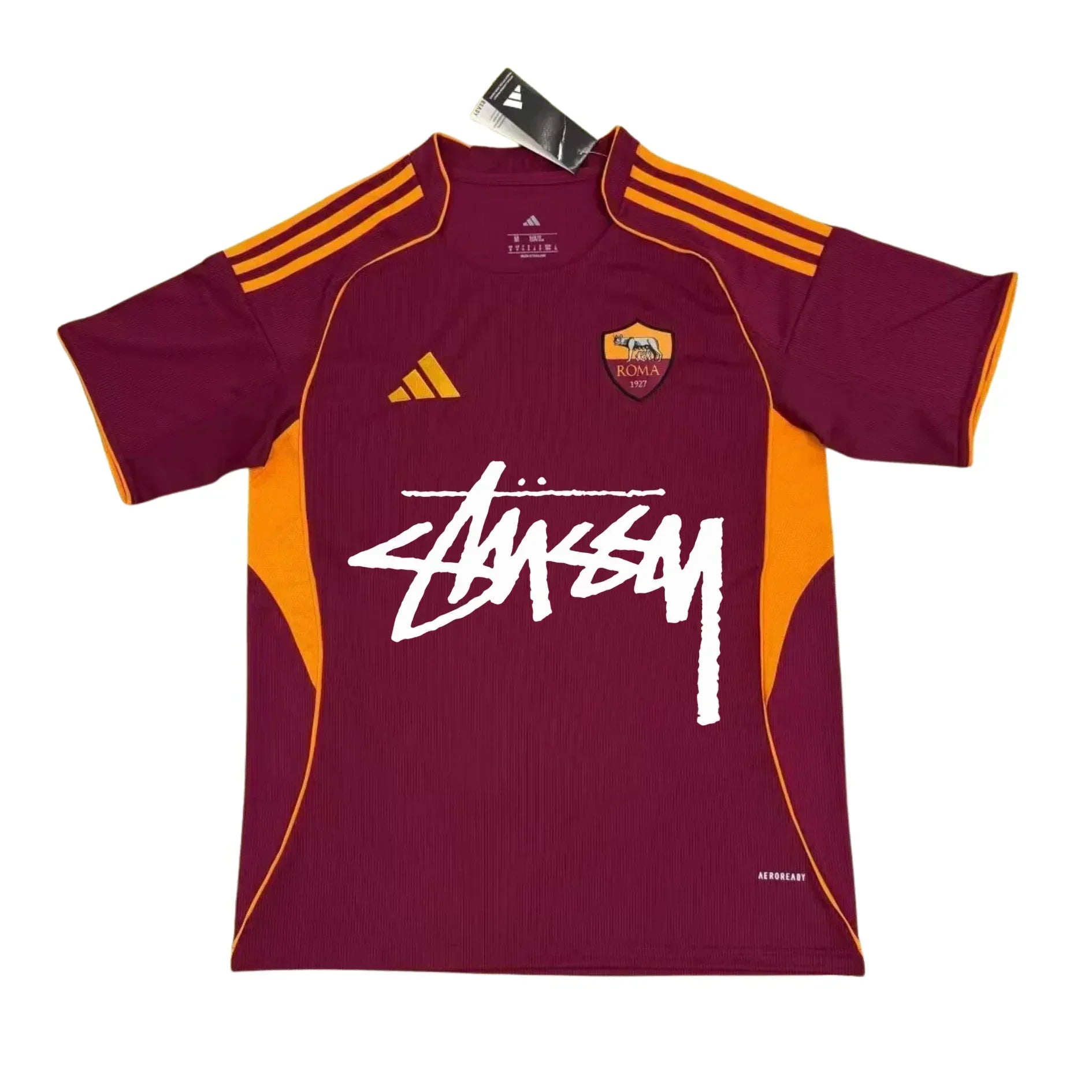 2026 AS Roma x Stussy Special Special Edition Home Shirt