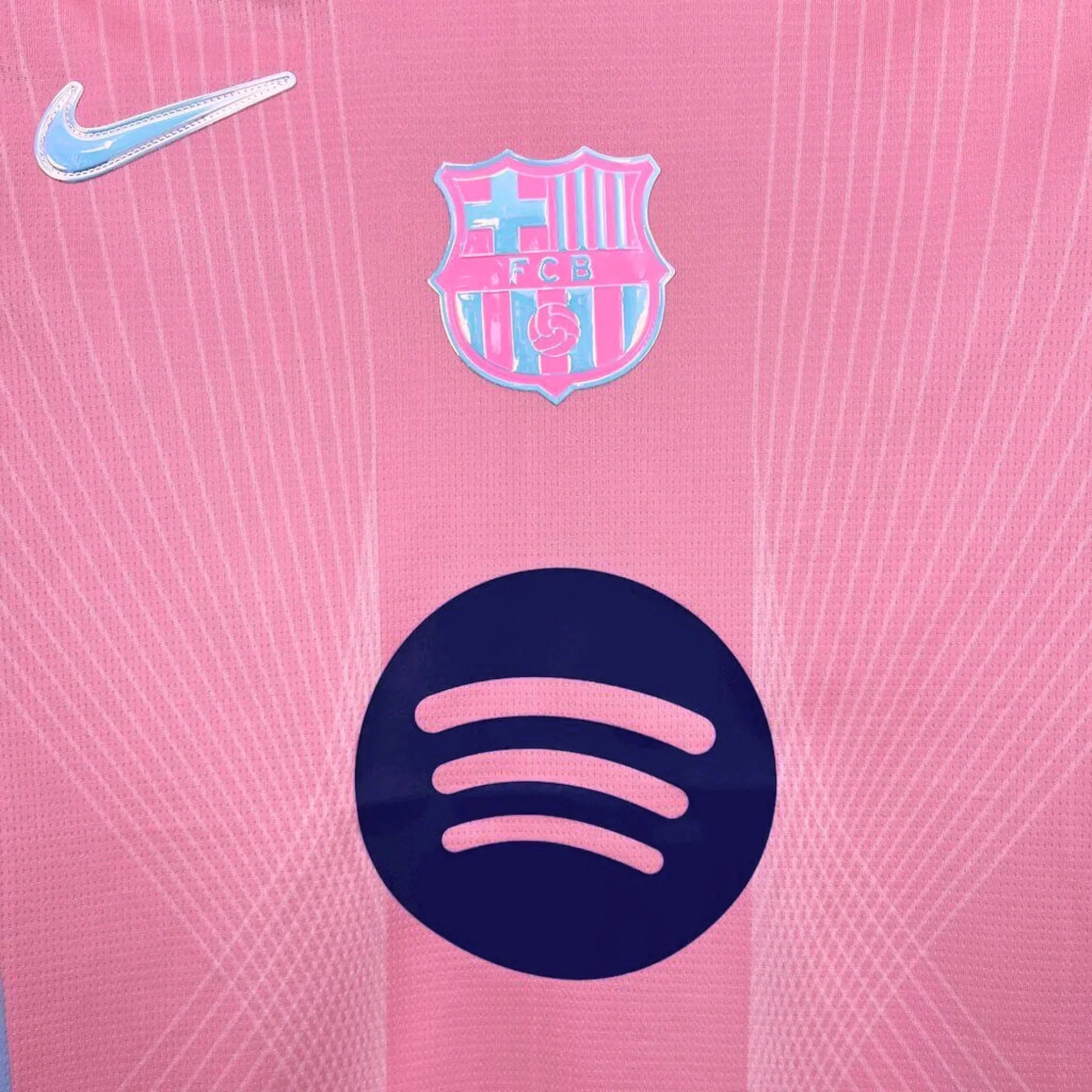 2025/26 FC Barcelona Total 90 Pink Shirt