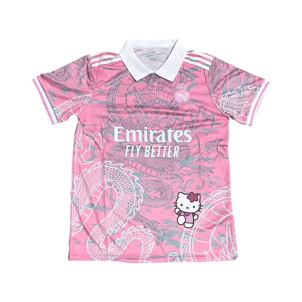Real Madrid x Hello Kitty Pink Shirt