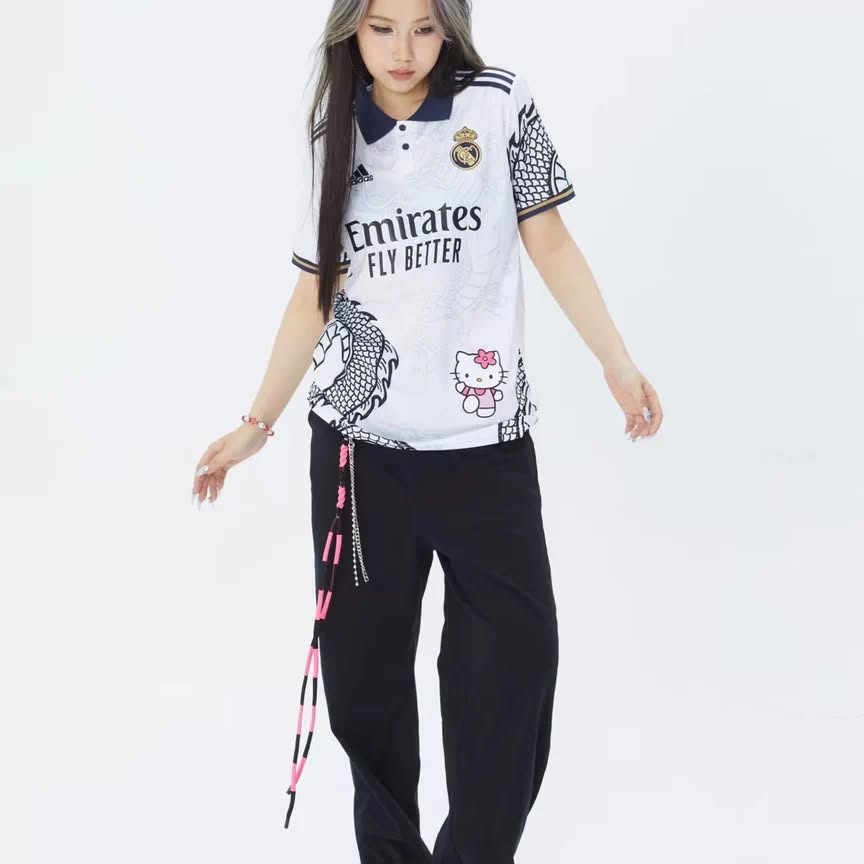 Real Madrid x Hello Kitty White Shirt