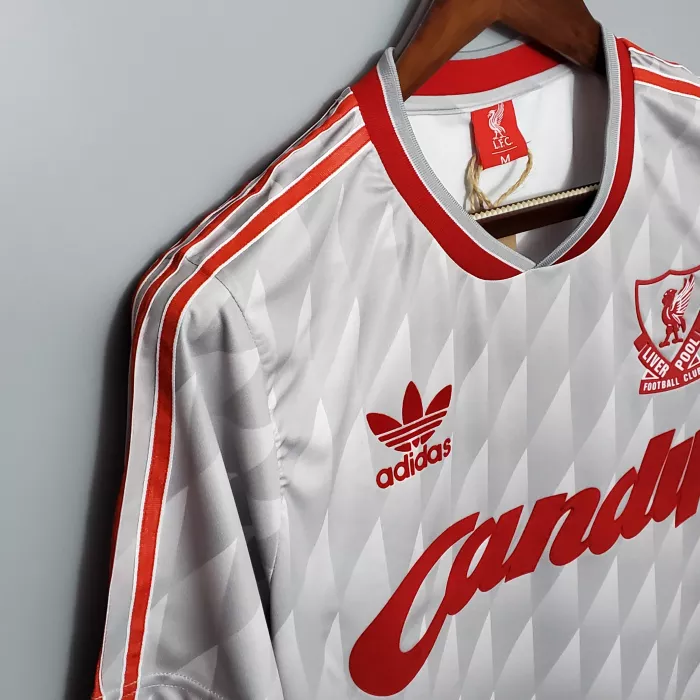 1989/1991 Candy Liverpool Away Retro Shirt