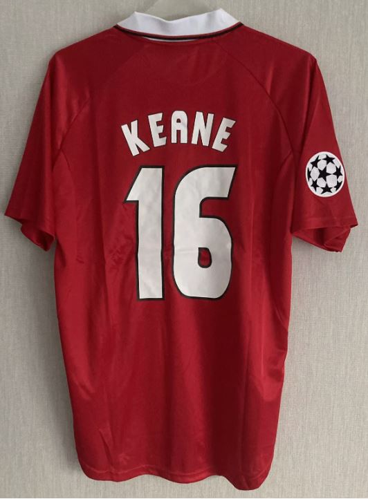 1999/2000 Manchester United Home Retro Shirt Champions League Final