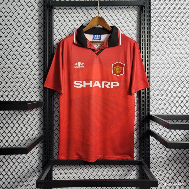 1994/1996 Manchester United Home Retro Shirt