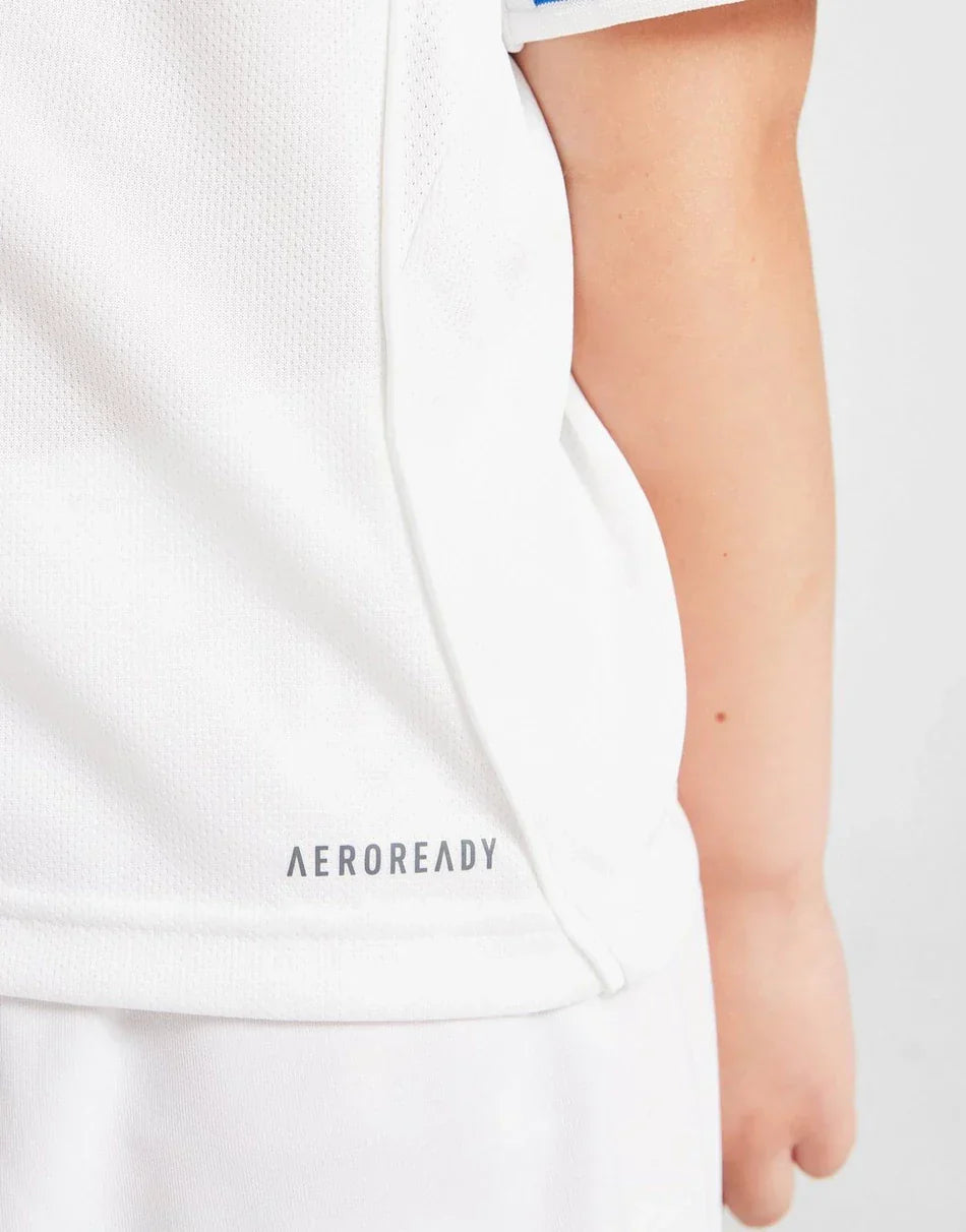 2025-26 Leeds United Home Kids Football Kit