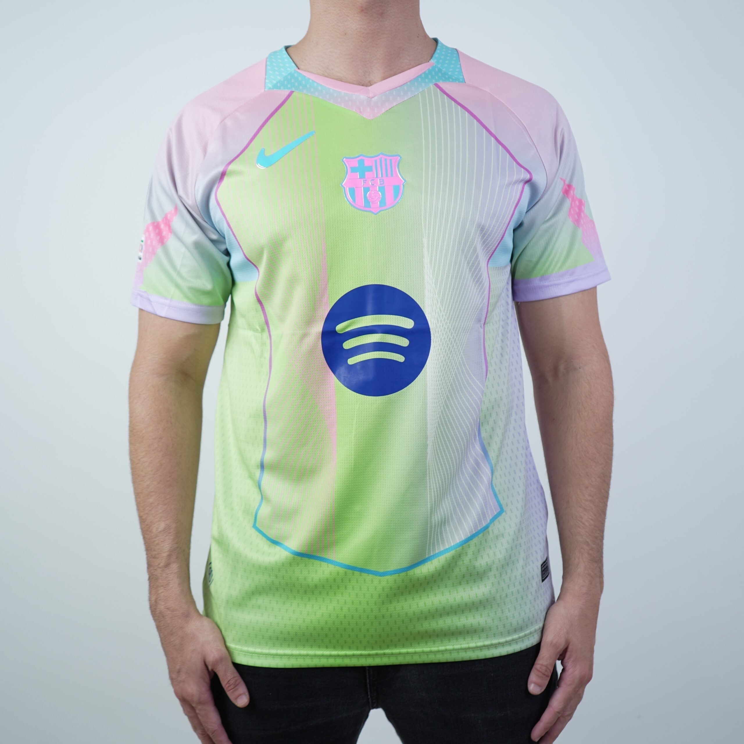 2025/26 FC Barcelona Green Dream Shirt - Player Version