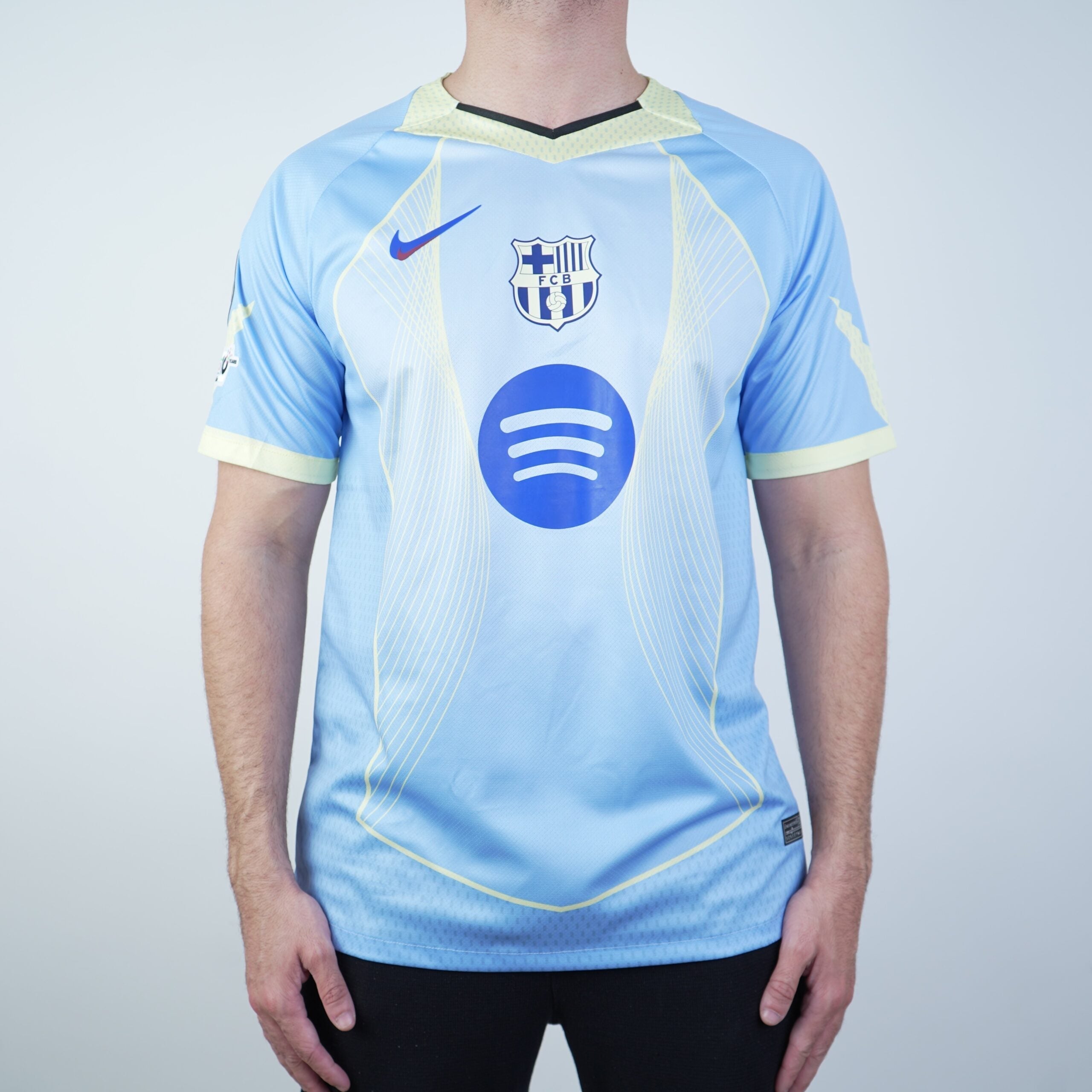 2025/26 FC Barcelona Calm Sea Shirt - Player Version